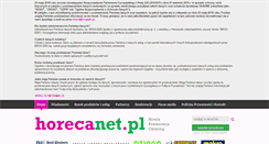 Desktop Screenshot of horecanet.pl