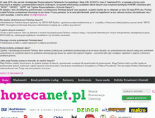 Tablet Screenshot of horecanet.pl